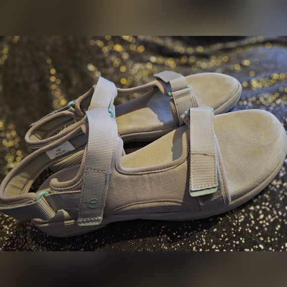 EASY SPIRIT Womens Tabata Slip On Sandals with adjustable straps sz11 - Picture 2 of 14